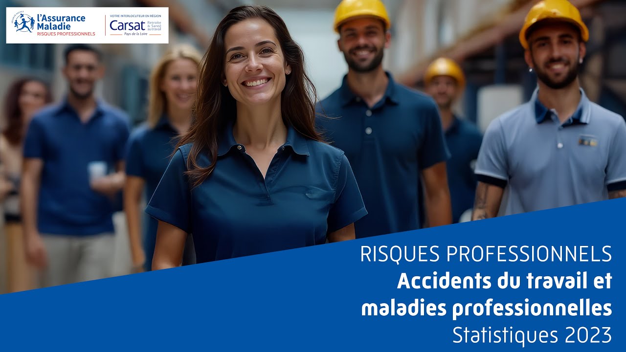 Accidents du travail et maladies professionnelles – Statistiques 2023