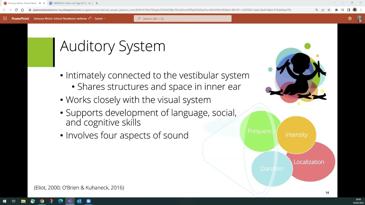 Sensory and Motor Skills for School Readiness Webinar (Recording)