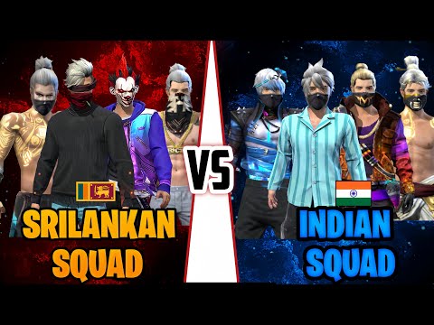 India vs Sri Lanka | BO3 Showdown | CS Battle of the Titans - FREE FIRE 🇮🇳🇱🇰