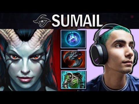SECRET.SUMAIL QUEEN OF PAIN WITH CUIRASS-SILVEREDGE - DOTA 2 7.31 GAMEPLAY