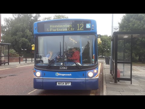 Long time no see, Beast: Stagecoach North East MAN 18.220 LF ALX 300 22062 NK54BFF 12 Parkway Center