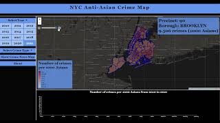 NYC Anti-Asian Crime Map