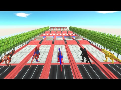 Race get a eat Green Pig #10 - Animal Revolt Battle Simulator