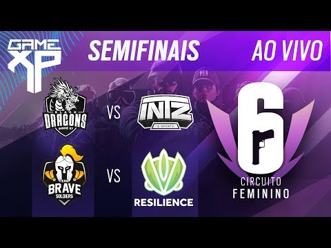 SEMIFINAIS CIRCUITO FEMININO NA GAME XP 2019 | BD vs UP INTZ / RESILIENCE vs TBS | Rainbow Six Siege