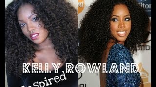 Kelly Rowland Inspired Hair