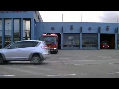 [100ste video] + [Primeur] Uitruk Brandweer Zaventem voor VKO + NMBS Voertuig