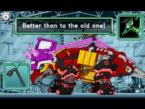 Repair!Dino Robot- Triceratops Video