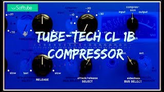 Softube Tube-Tech CL1B MK2 Compressor - My Favorite Compressor - NI Maschine 2.0