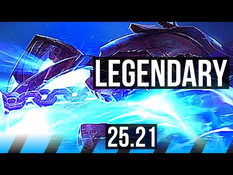XERATH vs ORIANNA (MID) | Legendary | KR Grandmaster | 25.21