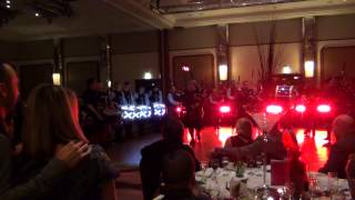 Strathendrick Pipe band with Red Hot Chilli Pipers doing chasing cars