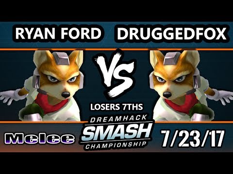 DHATL 17 Melee - ERG | Ryan Ford (Fox) Vs. Balance | DruggedFox (Fox) - SSBM Singles L7