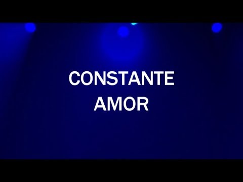 Constante amor/Camino De Vida en vivo-Light show