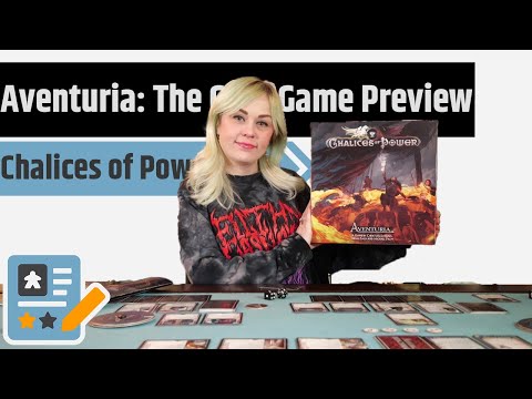 Aventuria: The Adventure Board Preview - Chalices of Power and Curse of the Desert
