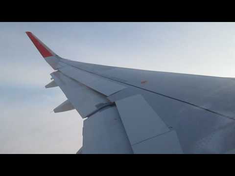 Aeroflot Takeoff Murmansk Airbus A320 Sharklets Winter