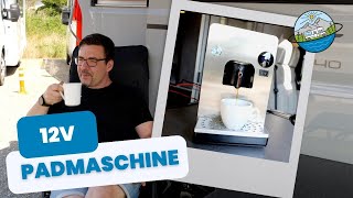 Kaffeemaschine auf 12V für Camping, Außendienst und LKW (24V) - Espressomaschine