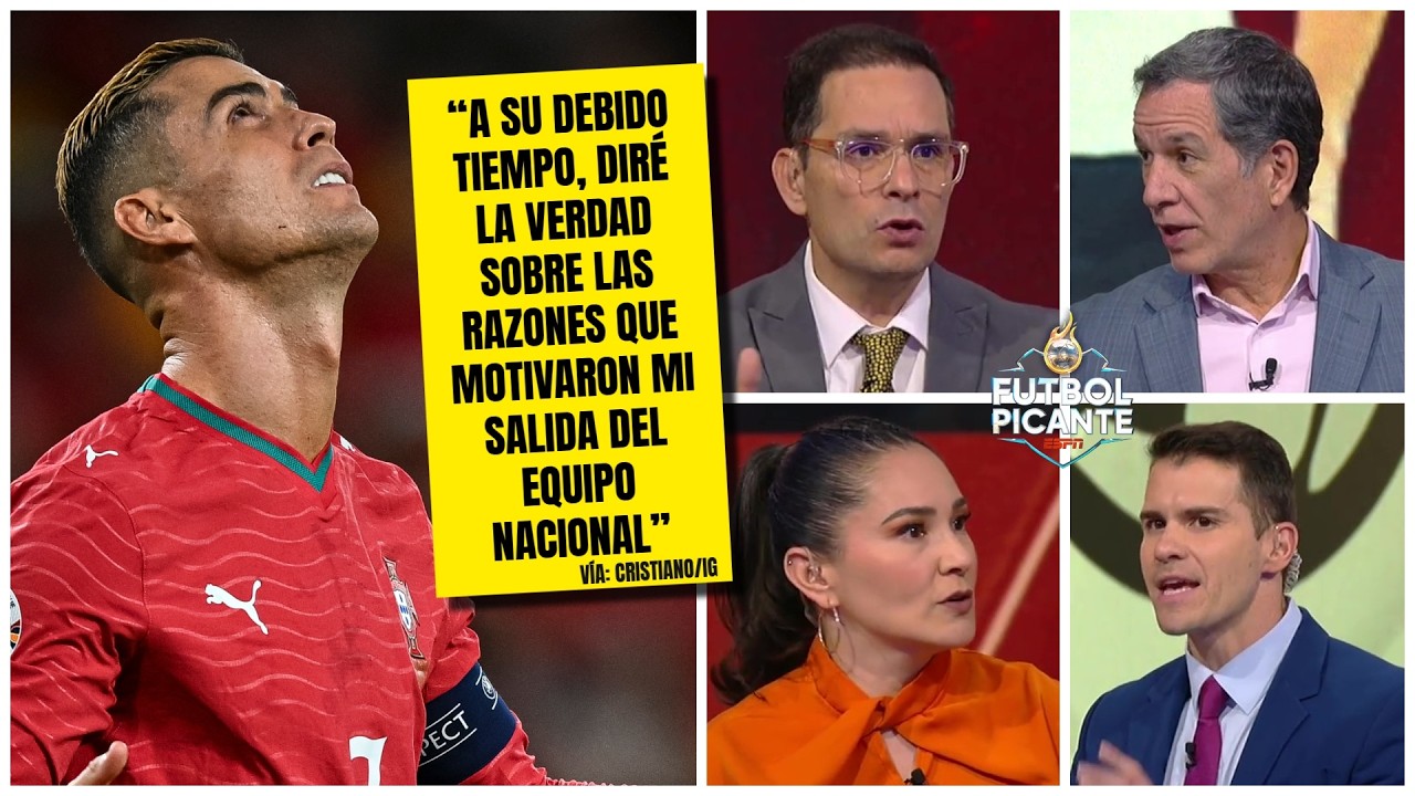 CRISTIANO dejó tirada CONCENTRACIÓN de PORTUGAL y quedó MAL PARADO ¿fin de SU ERA? | Futbol Picante
