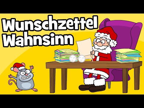 ♪♪ Weihnachtslied für Kinder – Wunschzettel Wahnsinn | Hurra Kinderlieder | Kinderlied Weihnachten