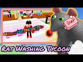 Naglinis Ng Cute Na Daga | Rat Washing Tycoon | Roblox