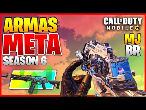 As *MELHORES ARMAS* da Season 6 no COD Mobile: Multijogador MJ e Battleroyale BR