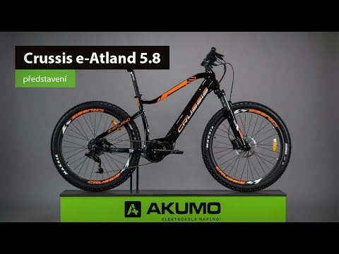 Elektrokolo CRUSSIS e-Atland 5.8 - pánské horské elektrokolo