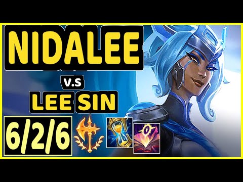 WARDEN (NIDALEE) vs LEE SIN - 6/2/6 KDA JUNGLE GAMEPLAY - EUW Ranked MASTER