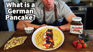 Authentic German Pancake Recipe Pfannkuchen