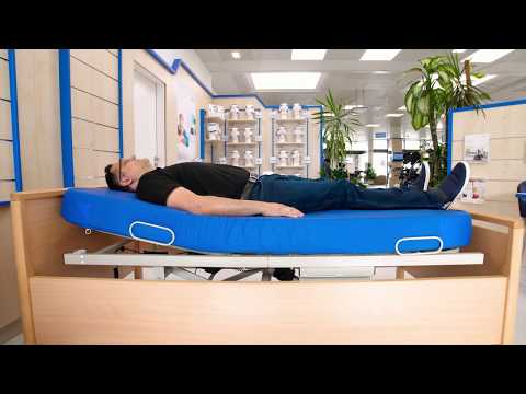 AKS Betten-Einlegerahmen B4, elektrisch verstellbar, die Alternative zum Pflegebett  (#41)