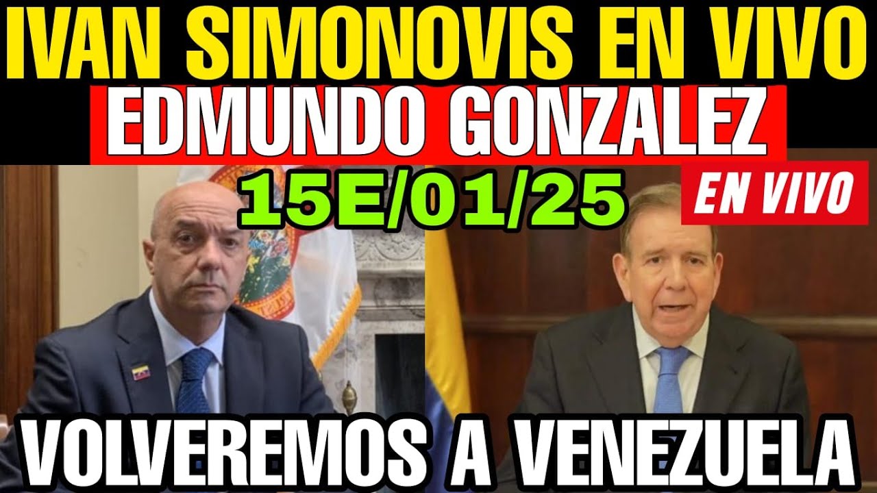 🔴EN VIVO IVAN SIMONOVIS INTERVENCIÓN HUMANITARIA CON FUERZA VENEZUELA HOY HOY 15/01/25