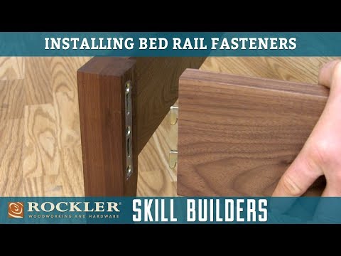 Installing Bed Rail Fastener Brackets | Rockler Skill Builders