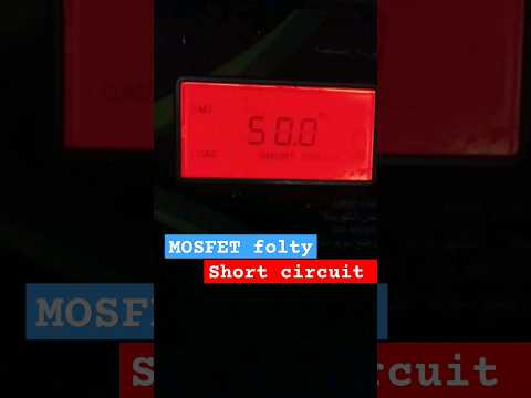 MOSFET folty | UTL SOLAR | Short circuit