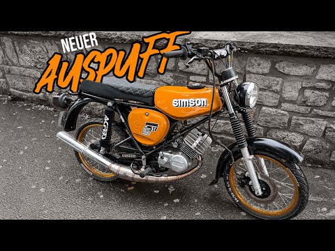SIMSON S51 bekommt neuen Tuning-Auspuff | 95ccm | FuelTrottel