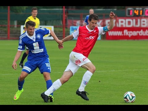 Sestřih branek v utkání FK Pardubice - FK Kolín