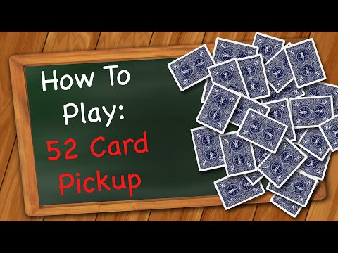 How to play 52 Card Pickup
