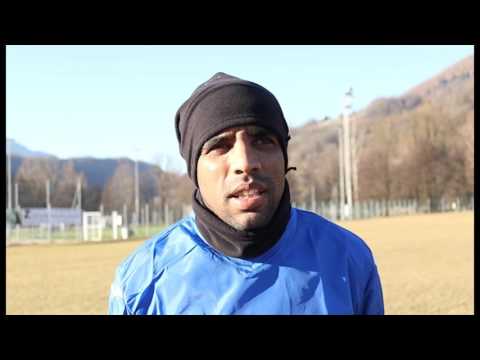 U.S. LEVICO TERME - LE PRIME PAROLE IN MAGLIA GIALLOBLU' DEL BRASILIANO DIMAS