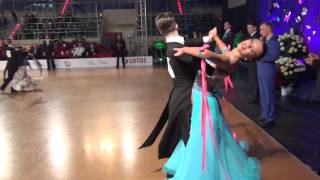 Mistrzostwa Polski Elbląg 2014 16-18 ST 1/4 Walc Angielski 2