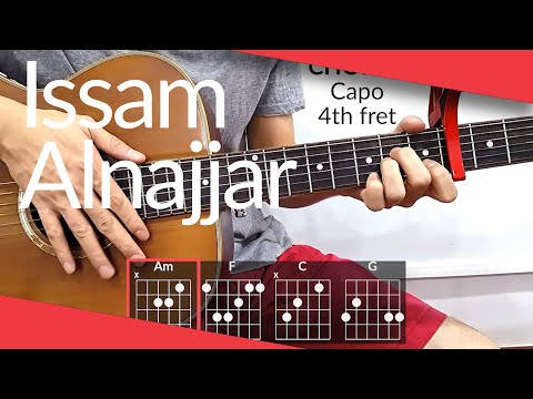 Hadal Ahbek (Issam Alnajjar) Guitar Tutorial | Chords, Strumming