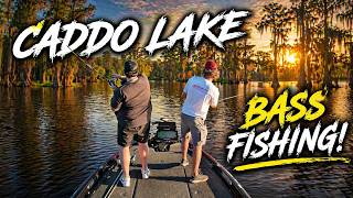 Bass Fishing the Most Beautiful Lake in Texas! | The East Texas Series Day 2 Caddo Lake