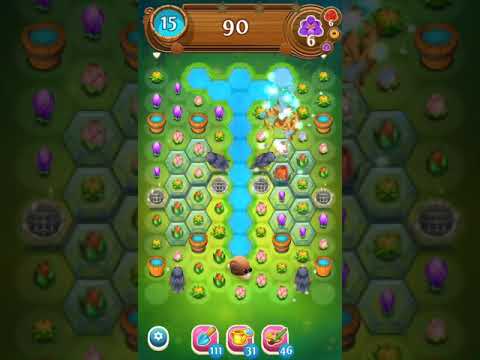 Blossom Blast Saga Level 2132 - NO BOOSTERS