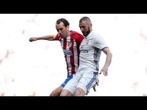 KARIM BENZEMA VS ATLETICO MADRID (08/04/17) - HD