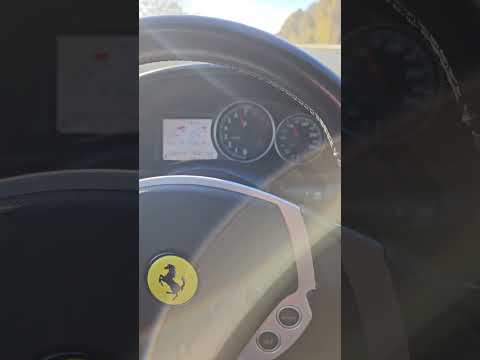 Ferrari on german Autobahn