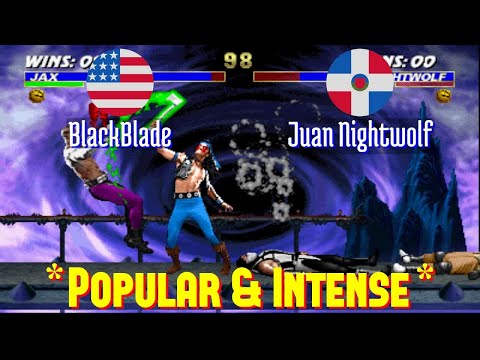 FT5 @umk3: BlackBlade (US) vs Juan Nightwolf (DO) [Ultimate Mortal Kombat 3 Fightcade] Jun 22