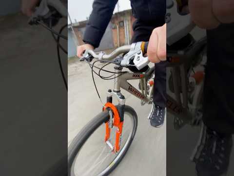 Retro brakes in action - Shimano STX RC