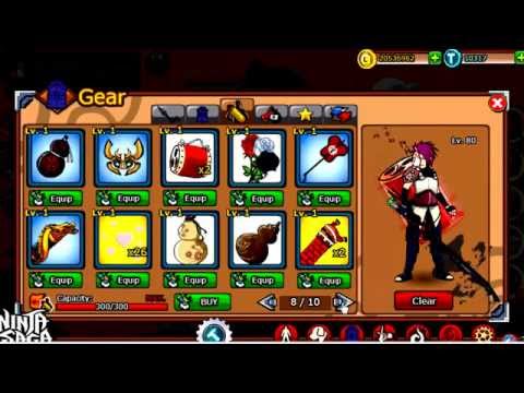 Ninja Saga-S58 Rewards (Jounin Gakure) and New Legendary Skill Preview