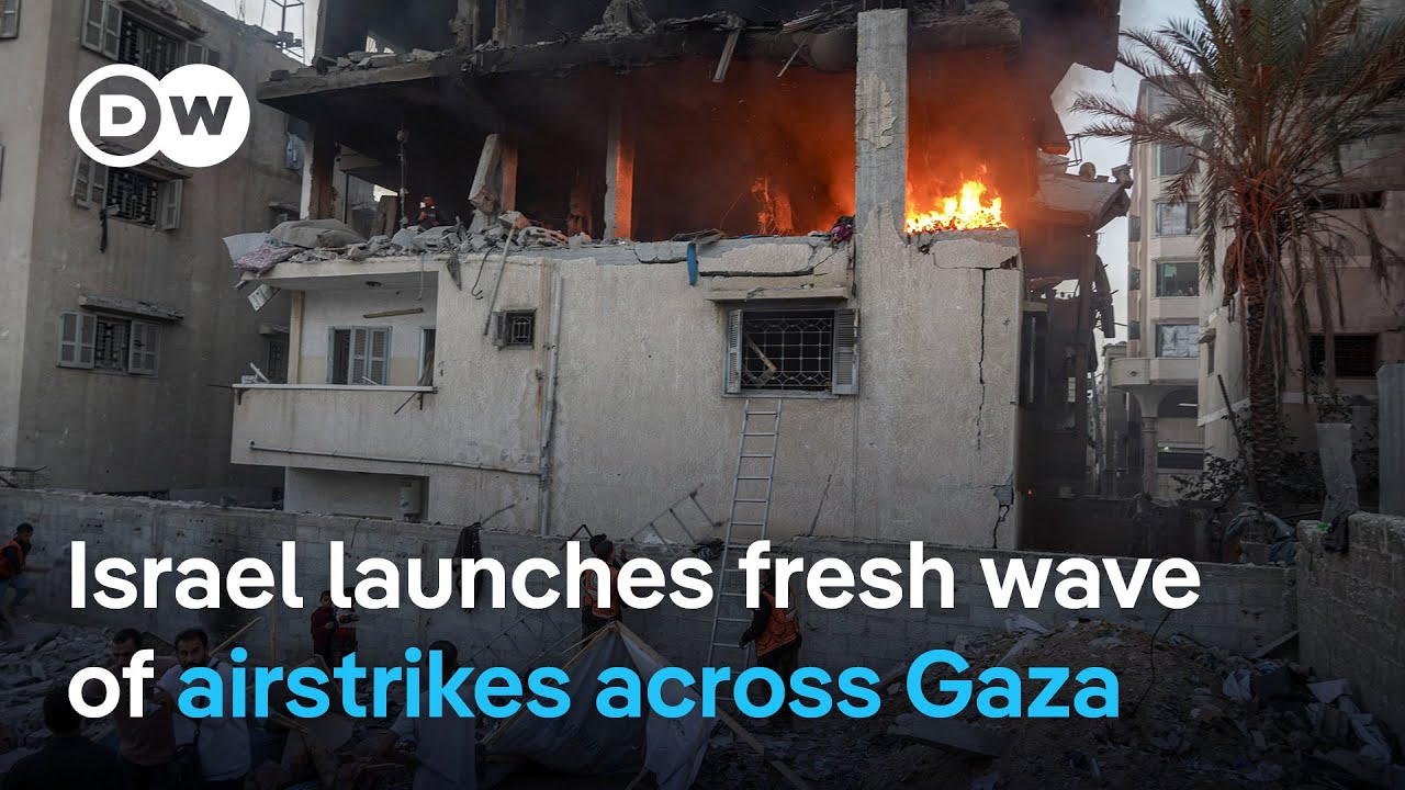 New Israeli airstrikes put Gaza truce in question | DW News