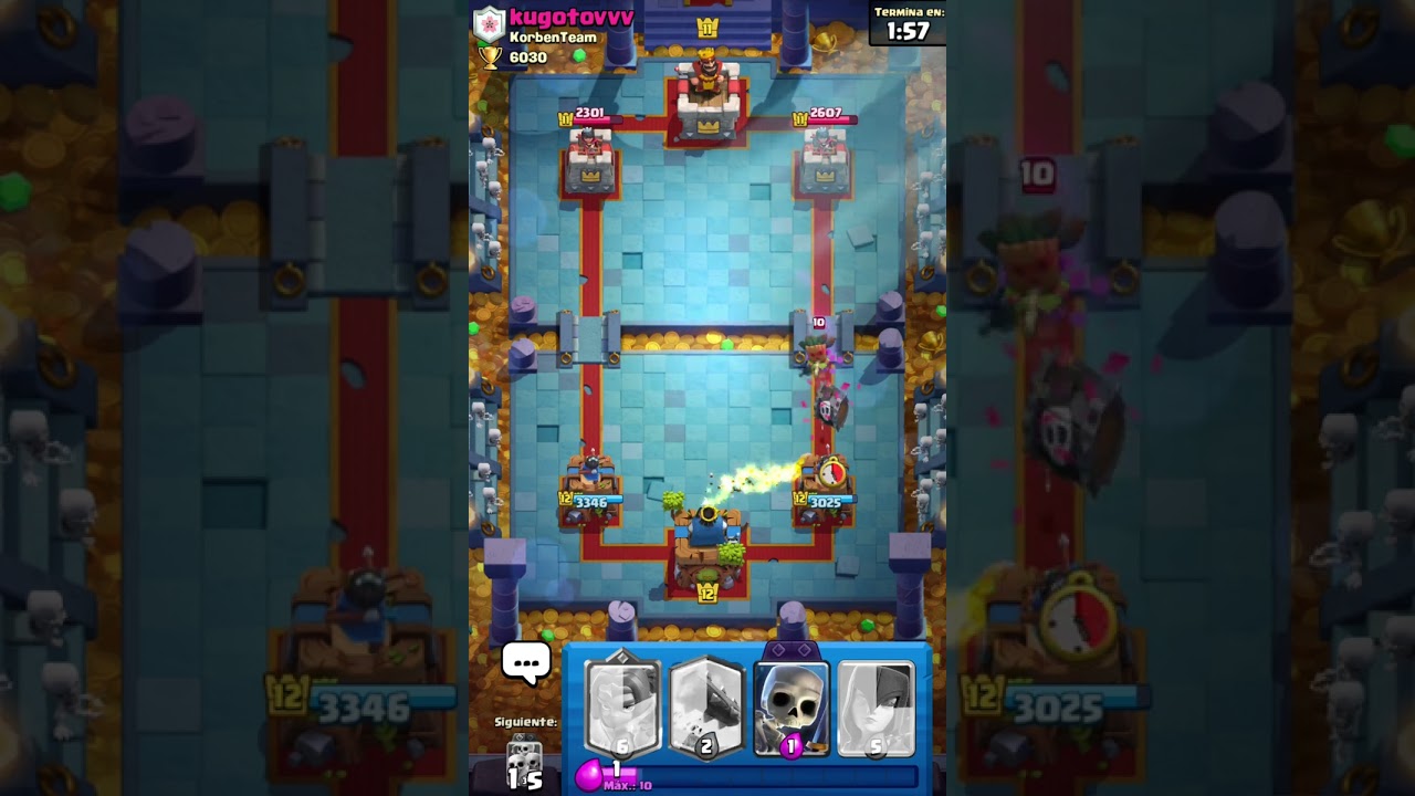 Partida  de Clash Royale 