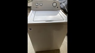 Amana Washer Won't Spin or Agitate — Fixed