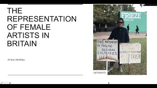 International Women's Day - The Representation for Female Artists in Britain video