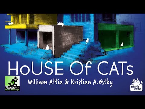 House of Cats - a roll & write that just missed making my top10 of 2023!