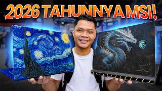 RAM 128 GB ! SSD 4TB ! RTX 5090 !! Laptop Rata Kanan MSI !