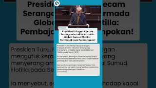 Erdogan Kecam Keras, Kapal Global Sumud Dibajak Israel, Ini Bukan Perang Tapi Kejahatan